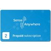 2 Credits Prepaid Card zur Freischaltung von SenseAnywhere-Funkdatenloggern