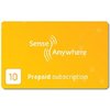 10 Credits Prepaid Card zur Freischaltung von SenseAnywhere-Funkdatenloggern