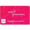 50 Credits Prepaid Card zur Freischaltung von SenseAnywhere-Funkdatenloggern
